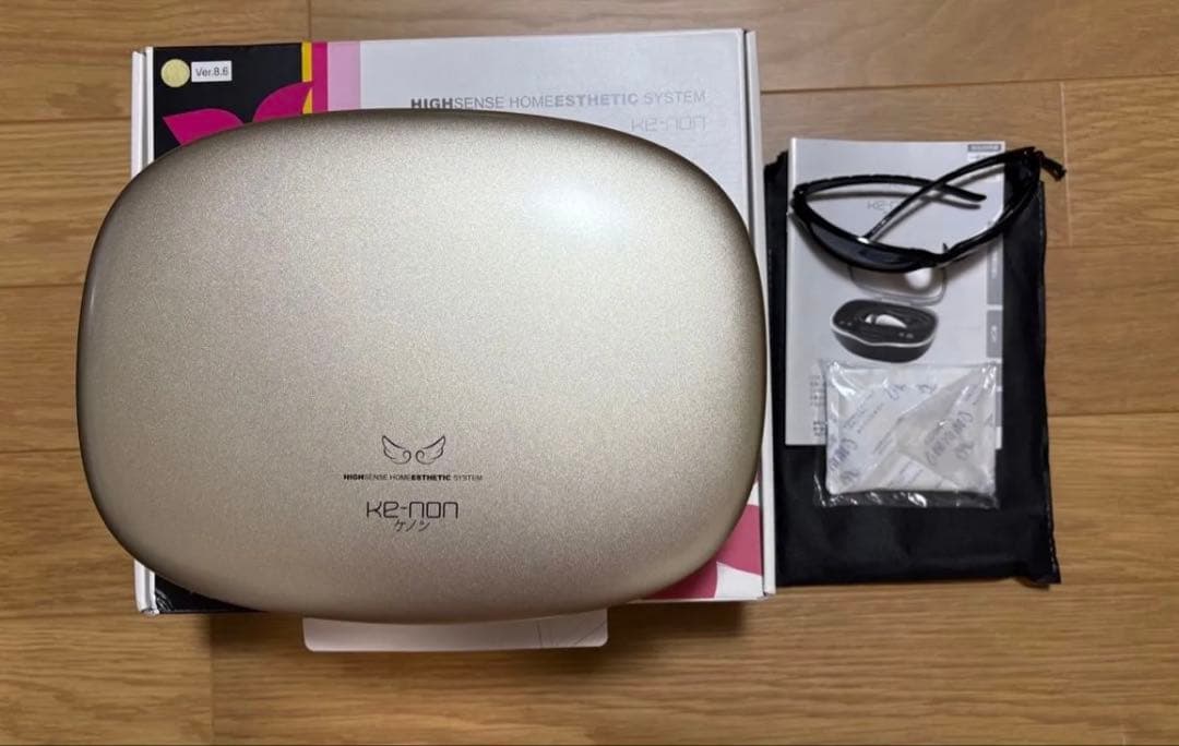 ケノン8.6ゴールド ほぼ未使用品