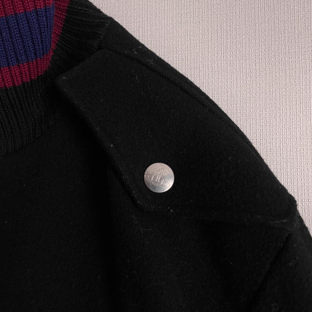 【高級☆上質モデル☆オーブ刺繍☆激レアデザイン】ヴィヴィアン ウールジャケット