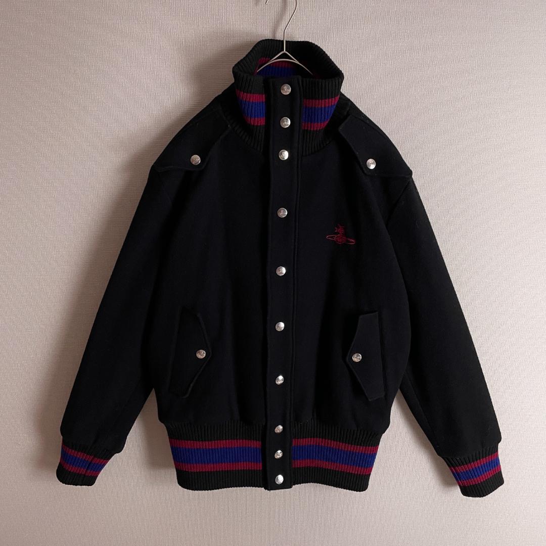 【高級☆上質モデル☆オーブ刺繍☆激レアデザイン】ヴィヴィアン ウールジャケット