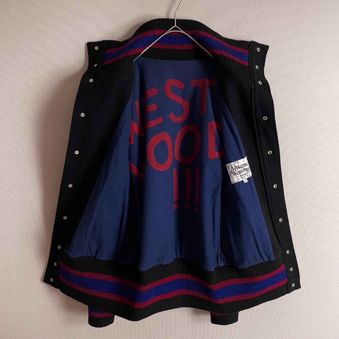 【高級☆上質モデル☆オーブ刺繍☆激レアデザイン】ヴィヴィアン ウールジャケット