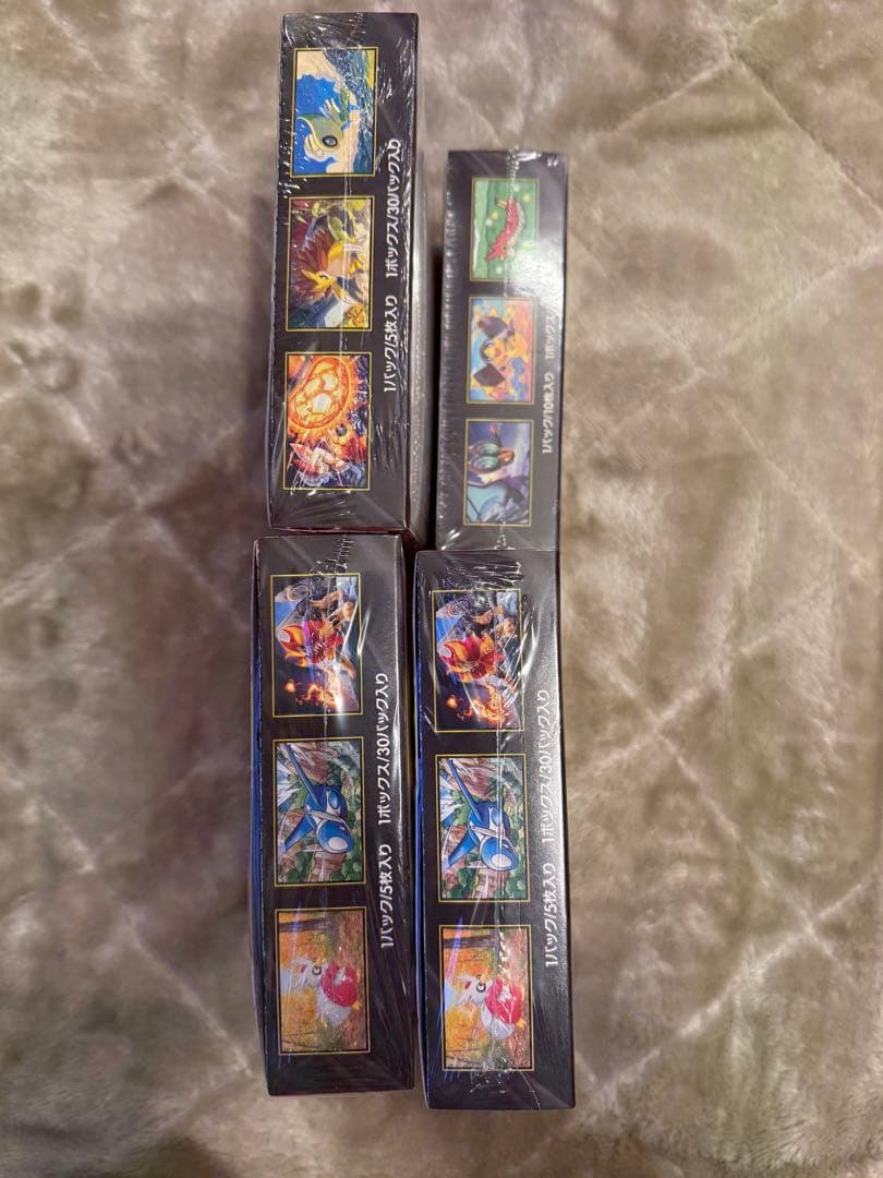 ポケモンカード 未開封ボックス 4個セット