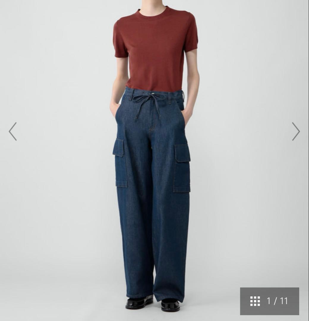 Theory セオリー 25AW今季 デニム カーゴ パンツ