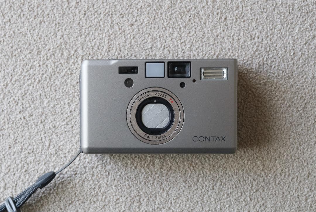 【動作確認済み】CONTAX T3 チタンシルバー シングルティース 美品