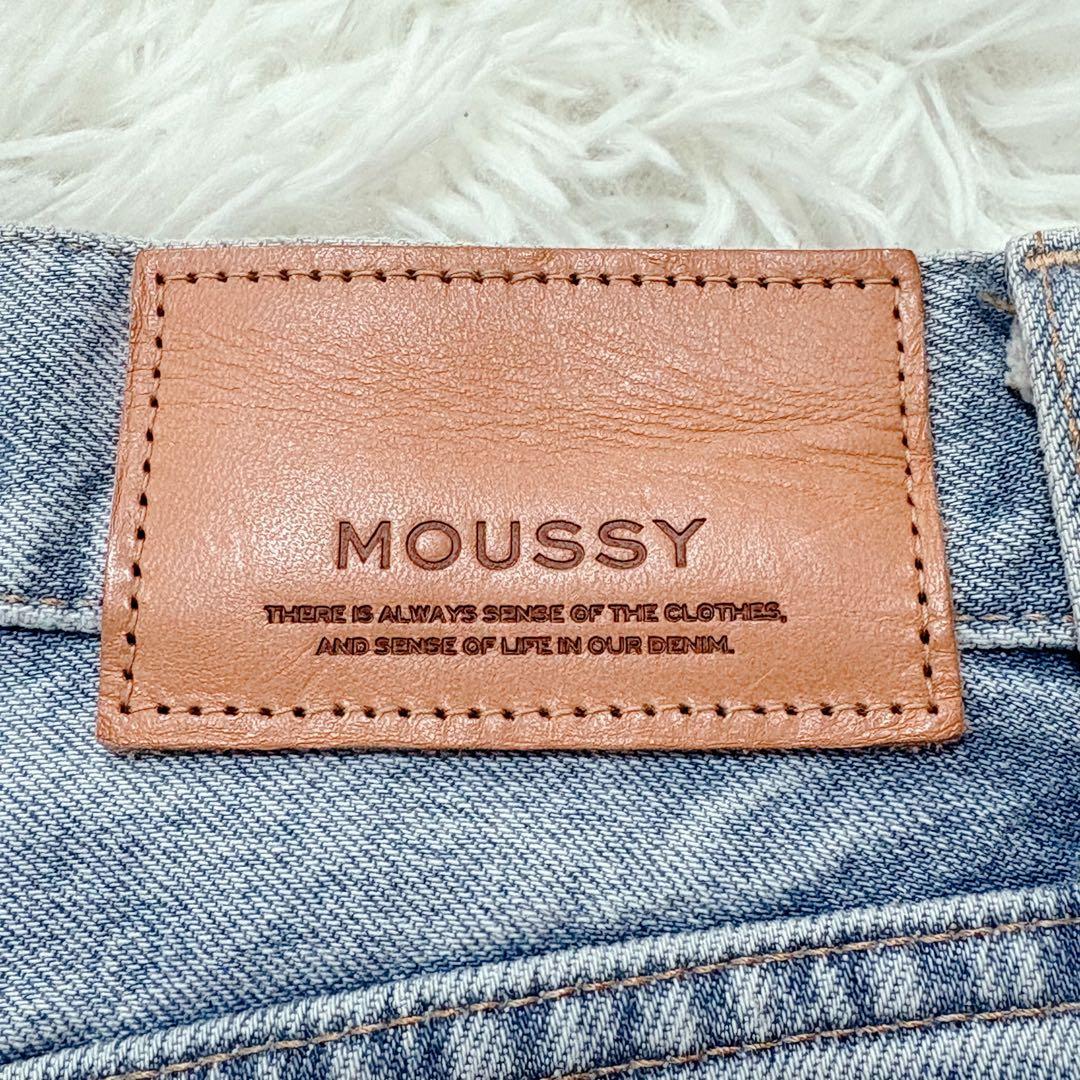 未使用級✨近代モデル MOUSSY マウジー フレアデニムパンツ ロング丈