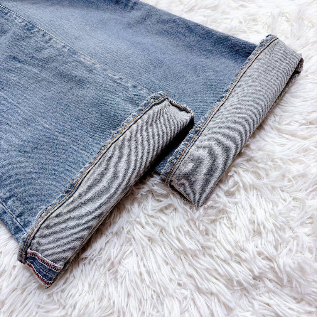 未使用級✨近代モデル MOUSSY マウジー フレアデニムパンツ ロング丈