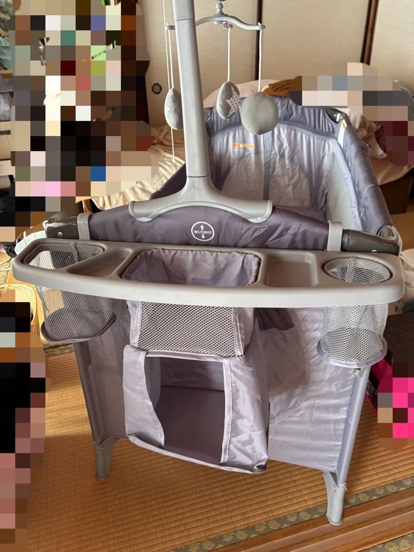 rayu3390　Thinkmax 多機能ベビーベッド