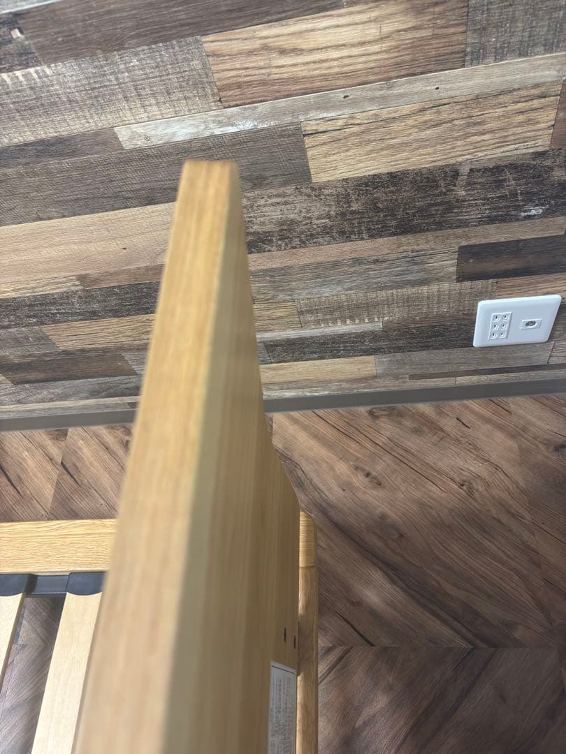 無印良品 セミダブル ベッドフレーム ヘッドボード付き