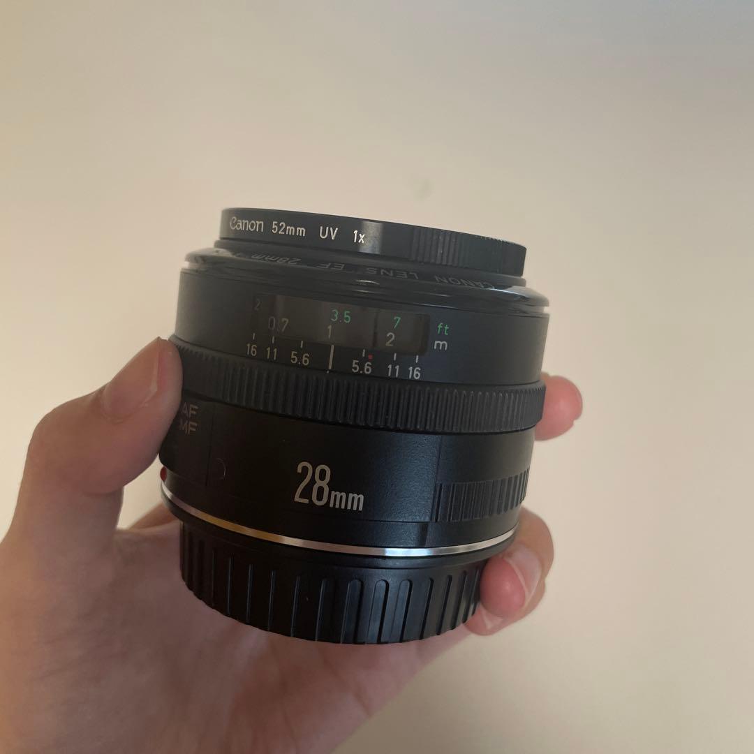 Canon EF 28mm f/2.8 単焦点レンズ