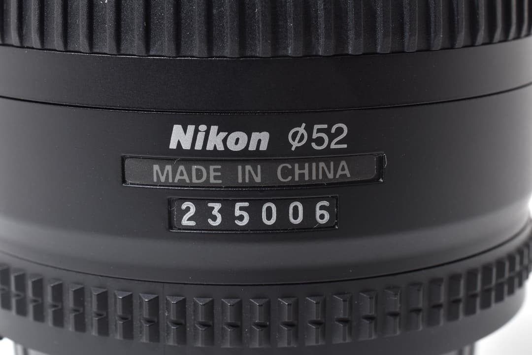 レンズ(単焦点) Nikon AF NIKKOR 50mm F1.8 D 9603