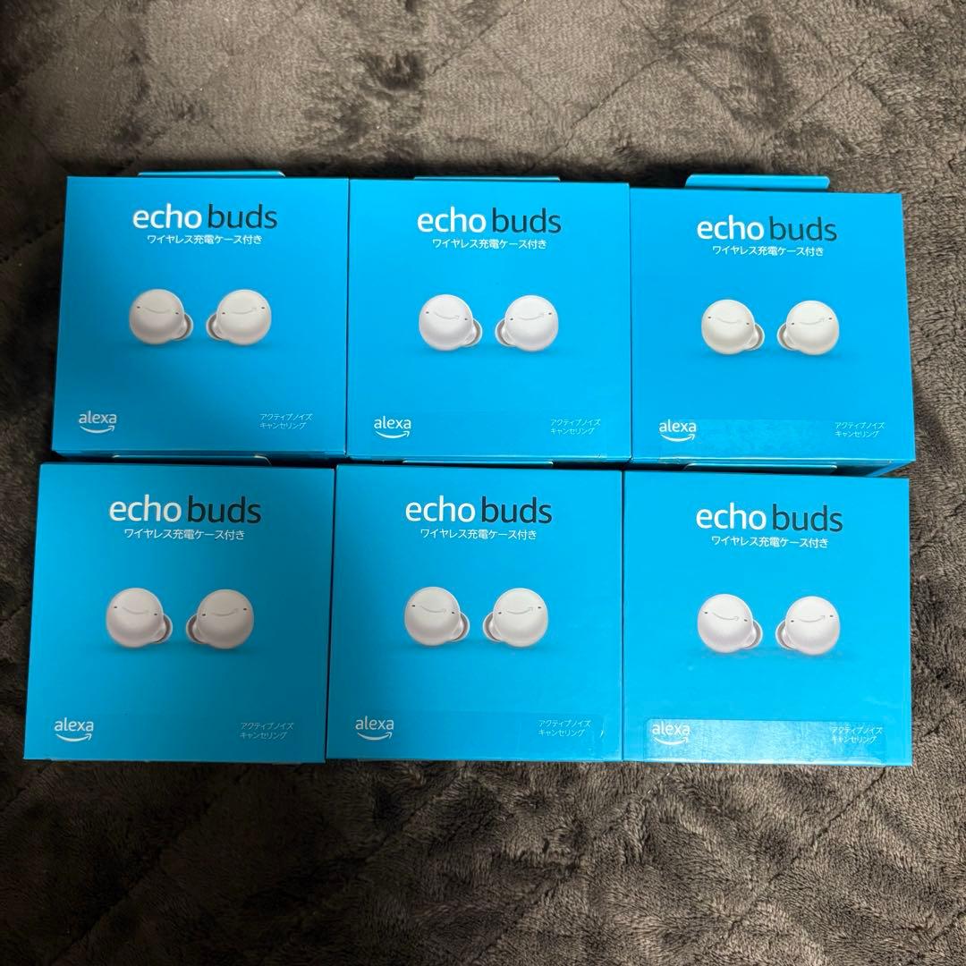 ア*イ様 【新品】エコーバッズ echo buds ワイヤレスイヤフォン ホワイ