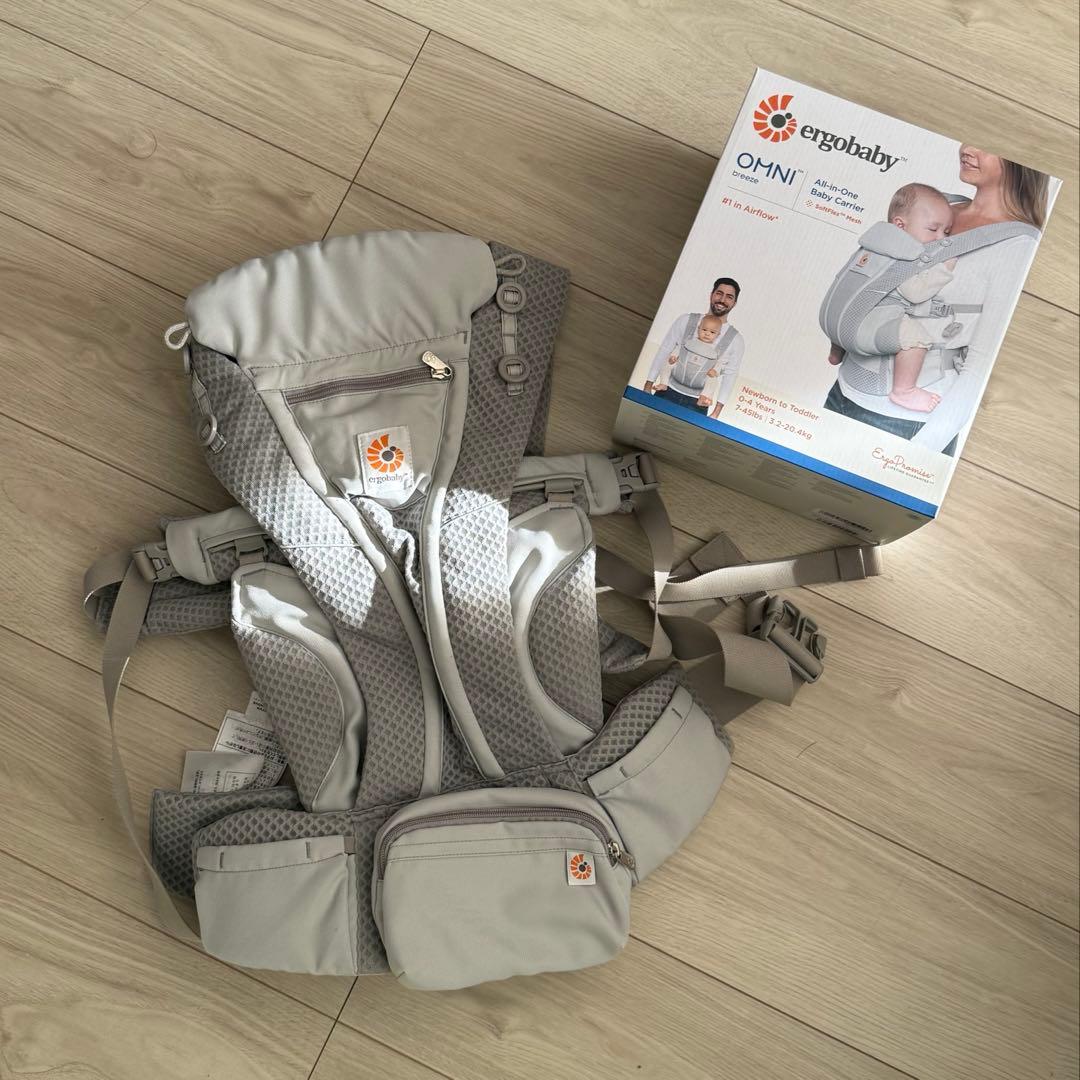 【sachページ】エルゴベビー オムニブリーズ オニキス