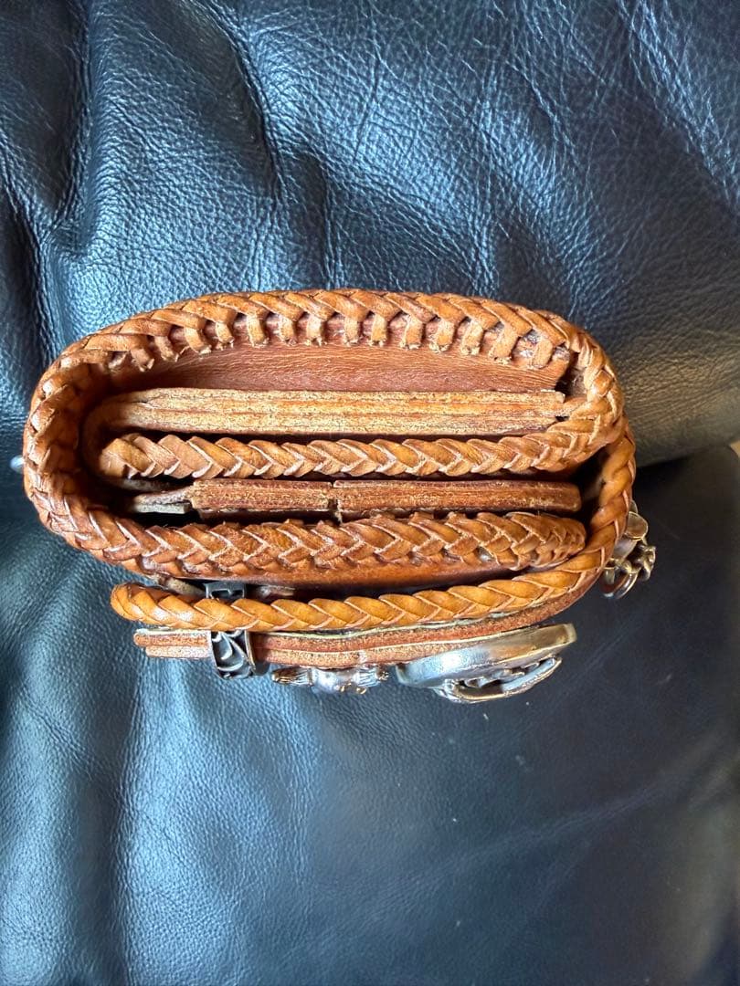 アルズニ　長財布　希少焼印オーダーメイドカスタム　美品ライダース