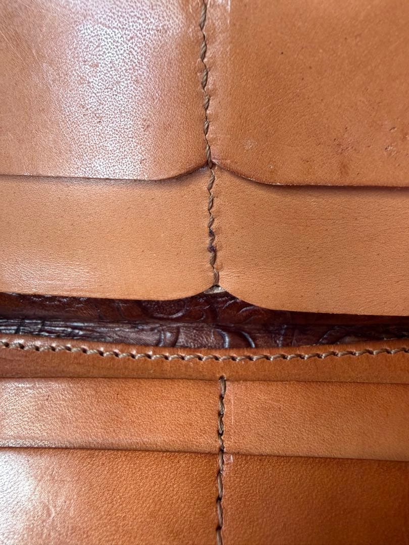 アルズニ　長財布　希少焼印オーダーメイドカスタム　美品ライダース