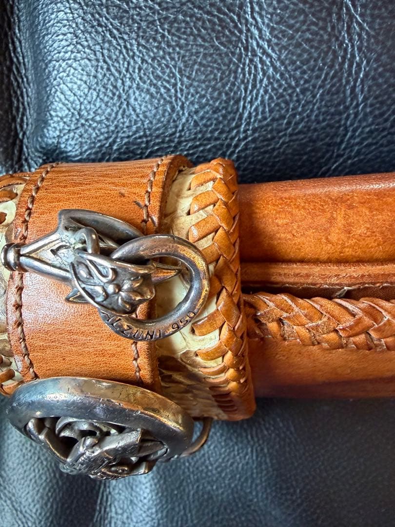 アルズニ　長財布　希少焼印オーダーメイドカスタム　美品ライダース