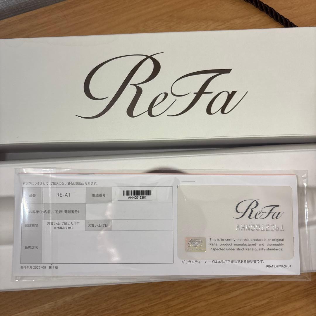 ReFa RE-AT ストレートヘアアイロン ブラック