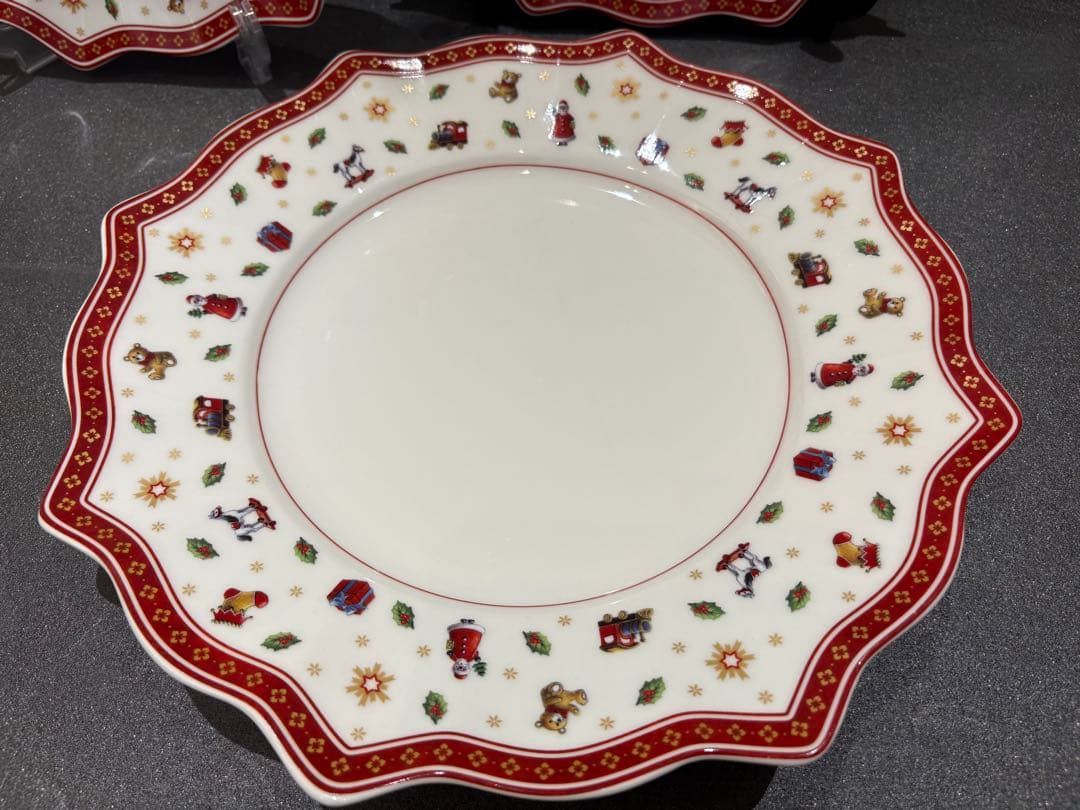 【レア】ビレロイ＆ボッホ　トイズデライト　30㎝プレート3枚セット