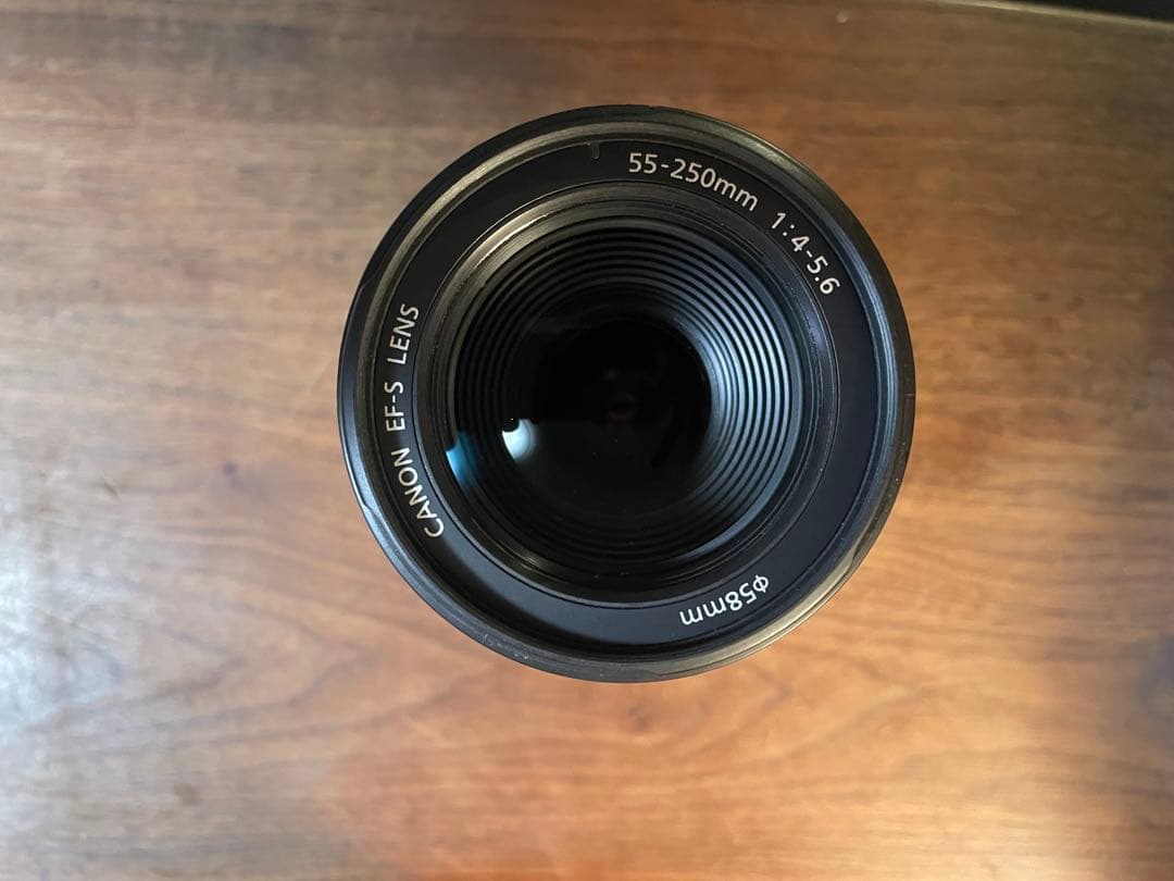 Canon EFS55-250mm ズームレンズ 美品