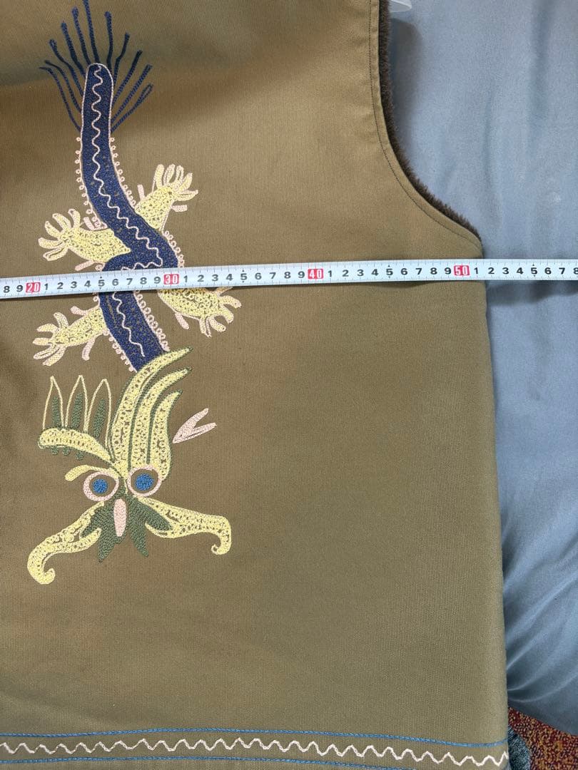 リアルマッコイズ N-1アルパカベスト カスタム刺繍 サイズ38