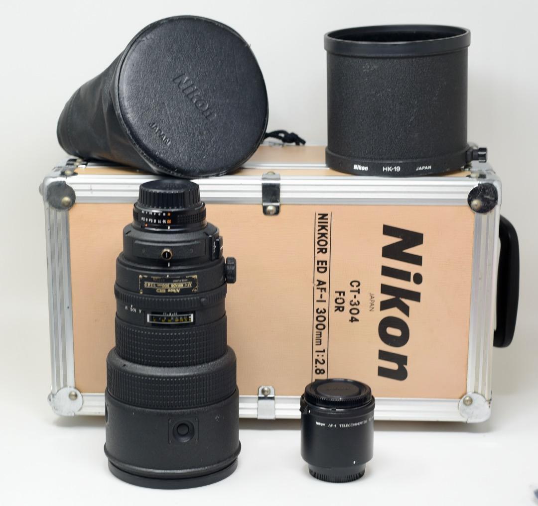 ニコンAF-I NIKKOR 300mm F2.8 D とテレコンTC-20E