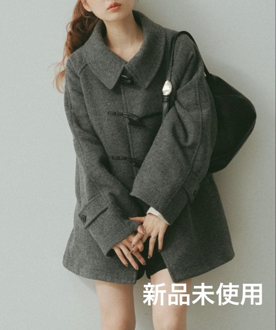 【新品タグ付き】Kastane ベスト付きダッフルフレアコート