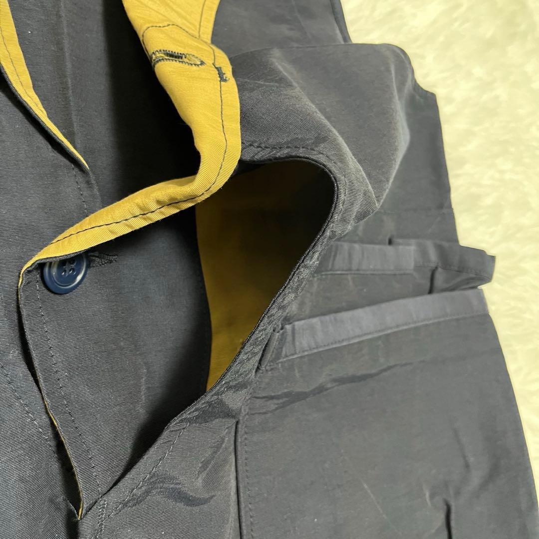 【SASSAFRAS】美品　ササフラス　メンズ　ベスト　重ね着　着回し　上質　M