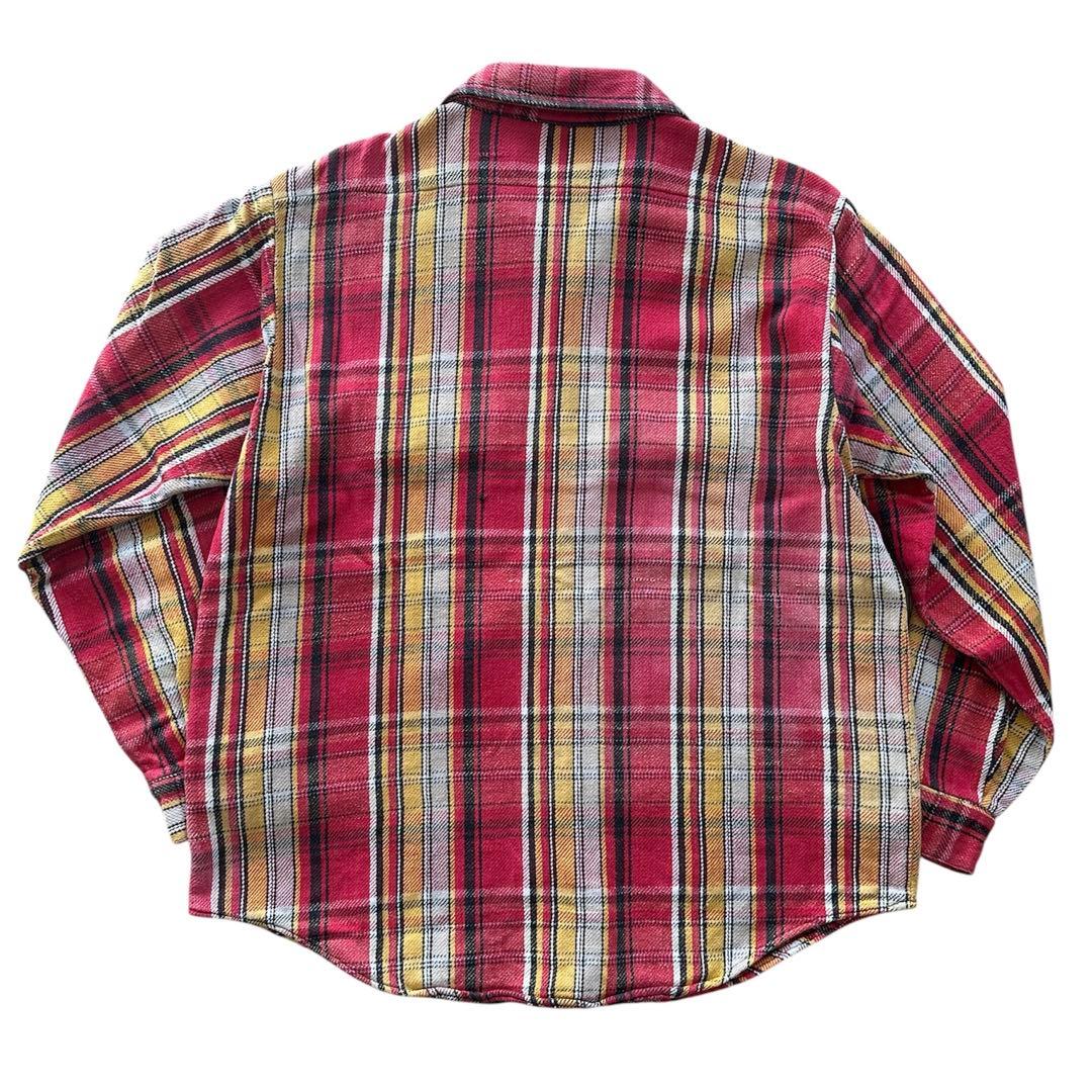 ネルシャツ 60s ファイブブラザー 森タグ 【L】 ヴィンテージ 60年代