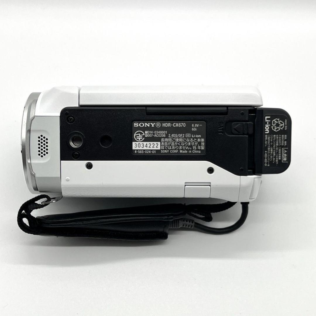 【極美品】SONY Handycam HDR-CX670 Wi-Fi搭載