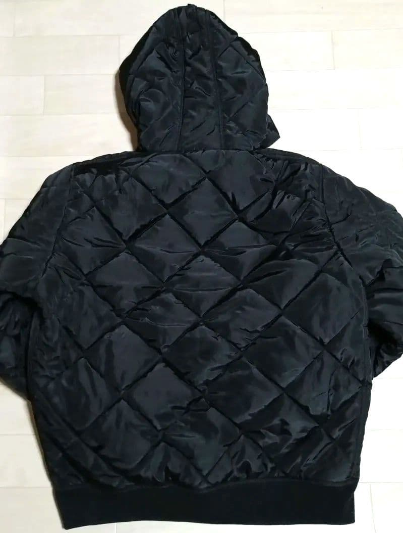 新品 AVIREX LTD. ブラック キルティングジャケット 2XL タグ付き