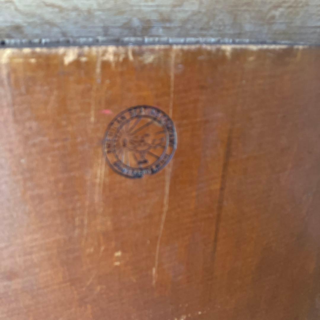 アンティーク　折り畳みたチェア　木製