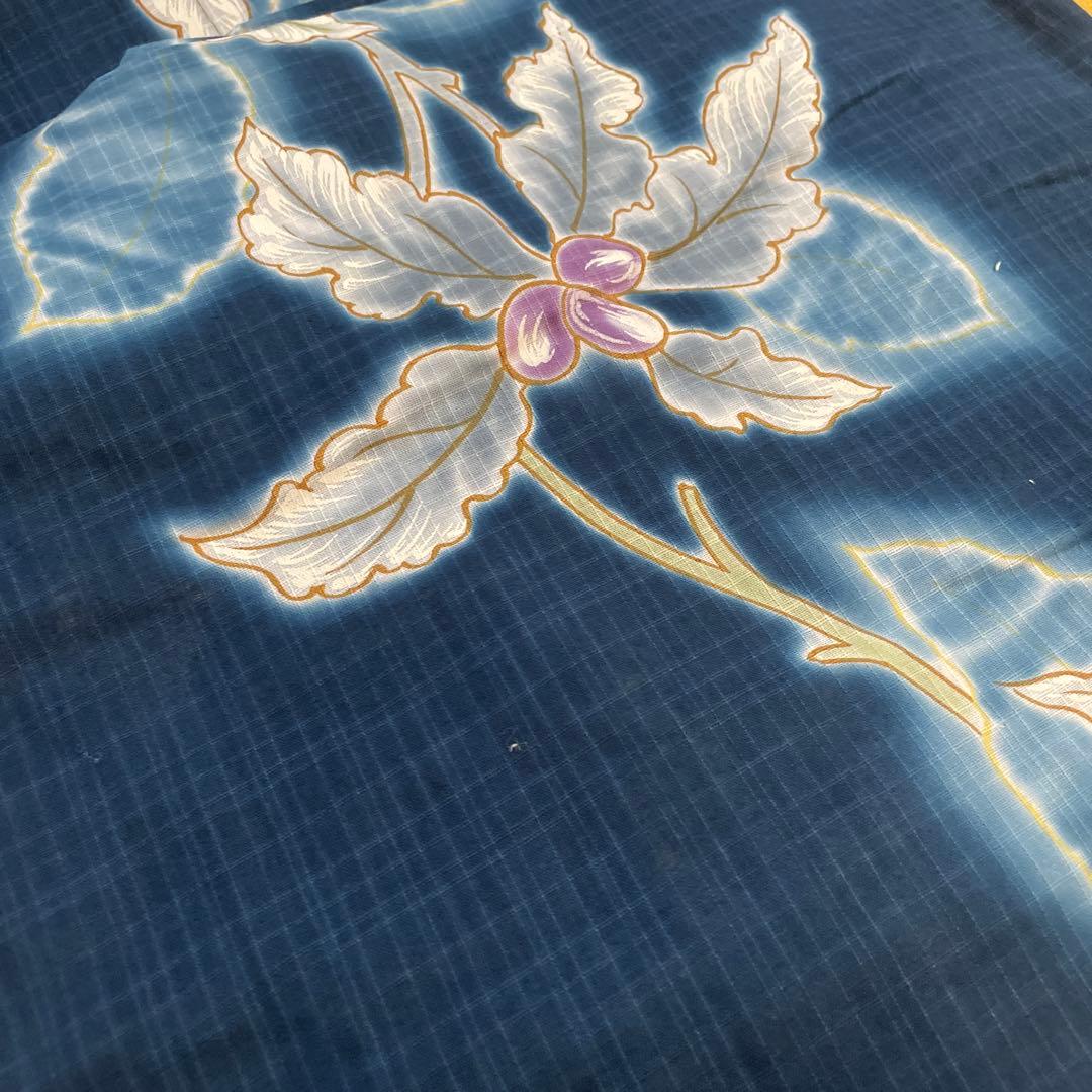 日本製　高級浴衣　しつけ糸付　貴重な手縫い　最終お値下げ！