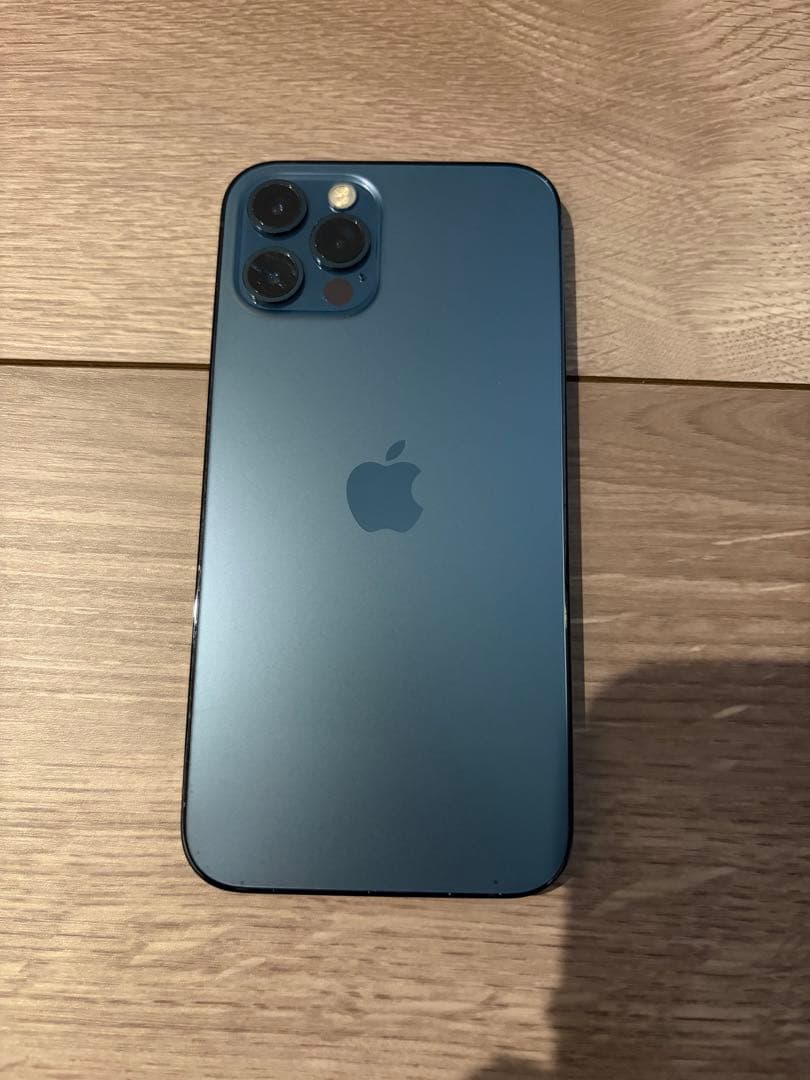 【美品】iPhone12pro 本体パシフィックブルー128GB 値下げ交渉可