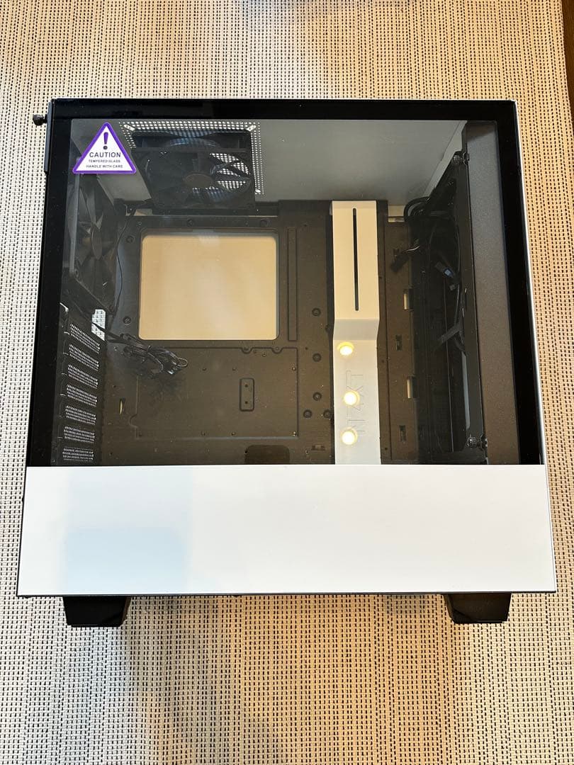 NZXT H510 White & Black RGBファンなどセット