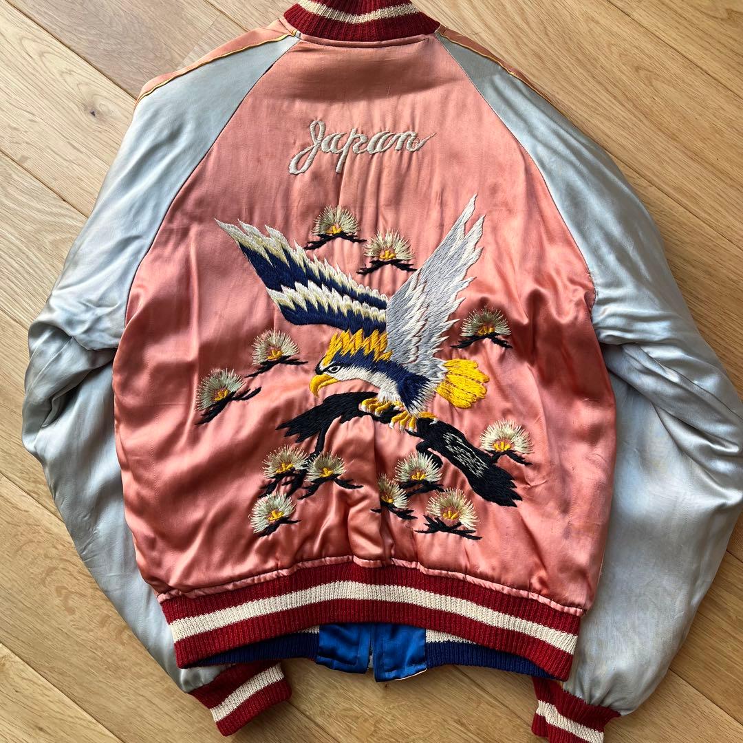 50年代vintageスカジャン【S】オリジナルusa東洋エンタープライズ