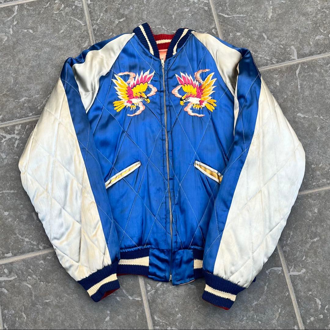 50年代vintageスカジャン【S】オリジナルusa東洋エンタープライズ