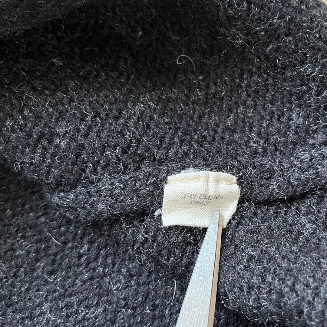 名作 ジェイクルー 巨人タグ ロールネック ニット ブラック S J.Crew