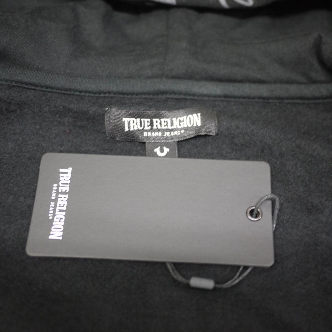 TRUE RELIGION トゥルーレリジョン フルジップ パーカー L 黒