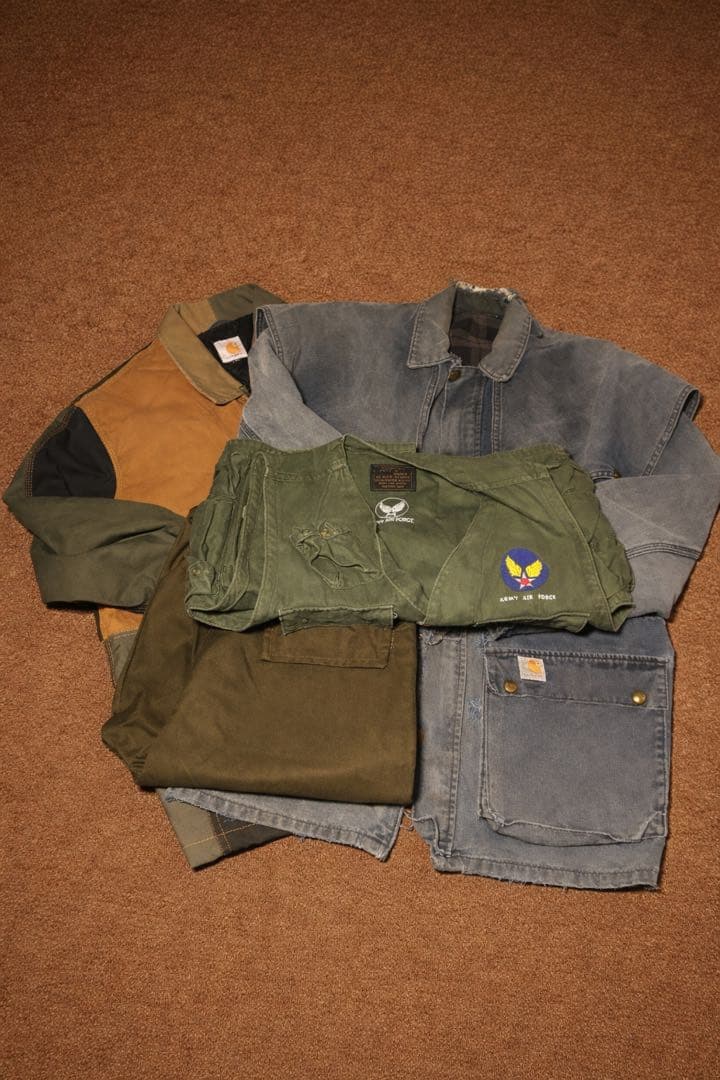 ひ*ん様 Carhartt 軍パンの断捨離古着！