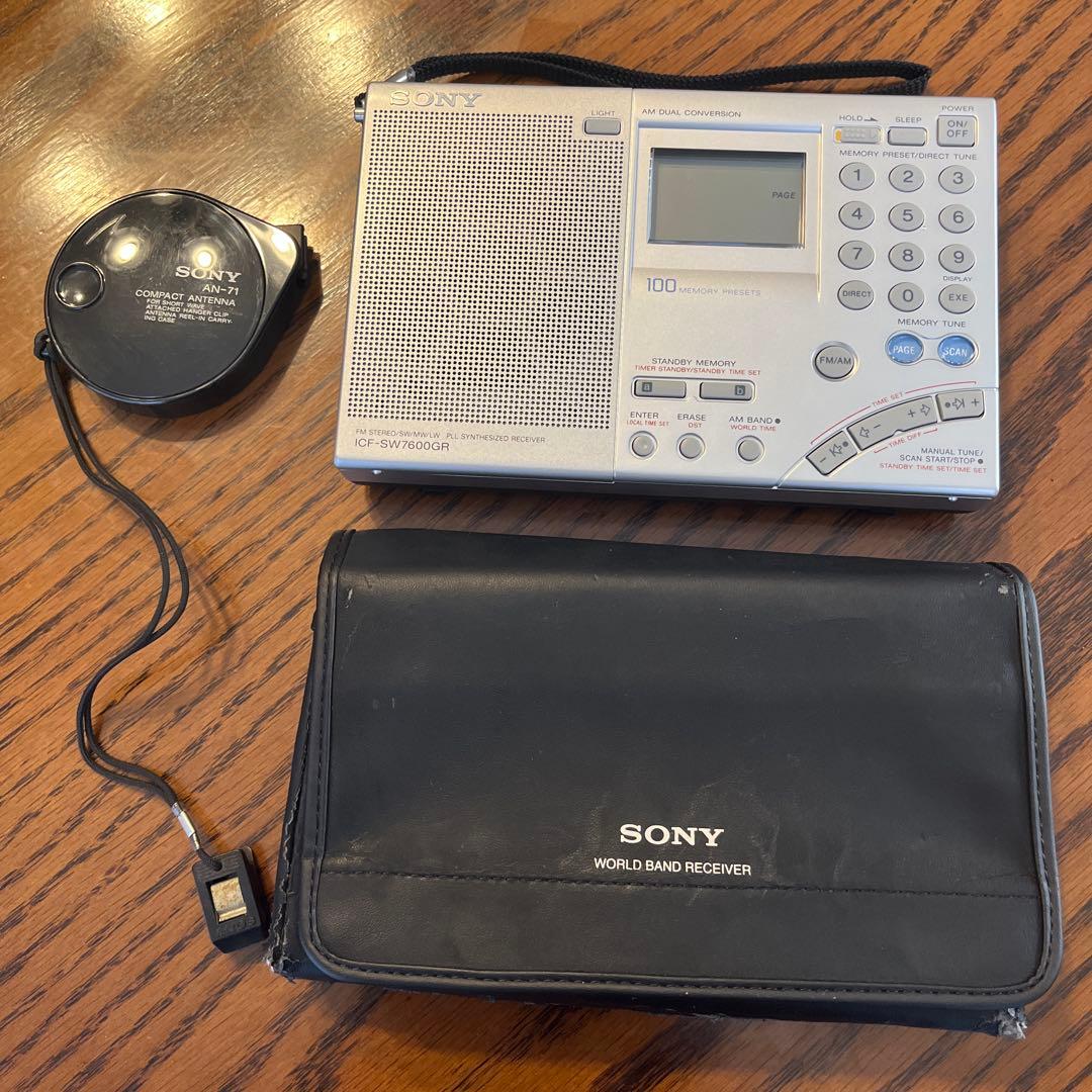 ラジオ・コンポ SONY ICF-SW7600GR