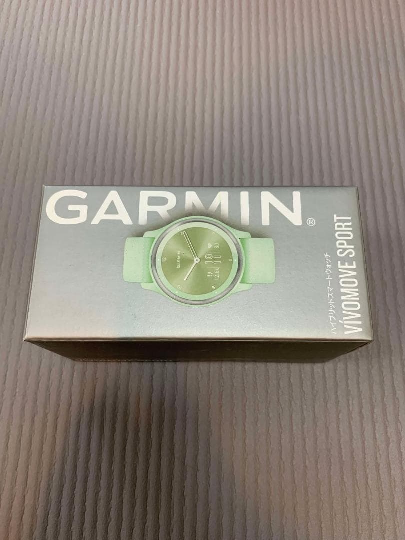 Garmin vivomove Sport 針付きハイブリッドスマートウォッチ