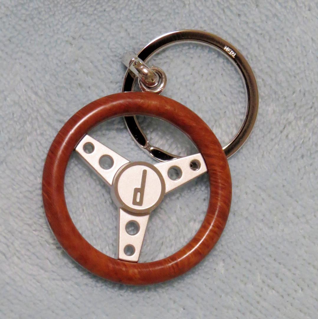 アルフレッド ダンヒル　フェラーリ ステアリング　純銀キーリング