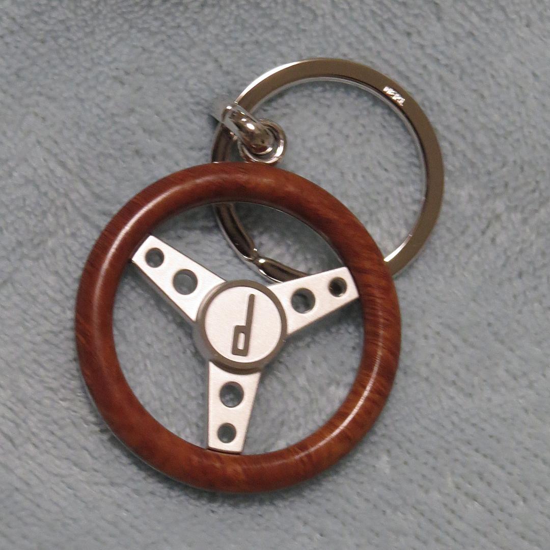 アルフレッド ダンヒル　フェラーリ ステアリング　純銀キーリング