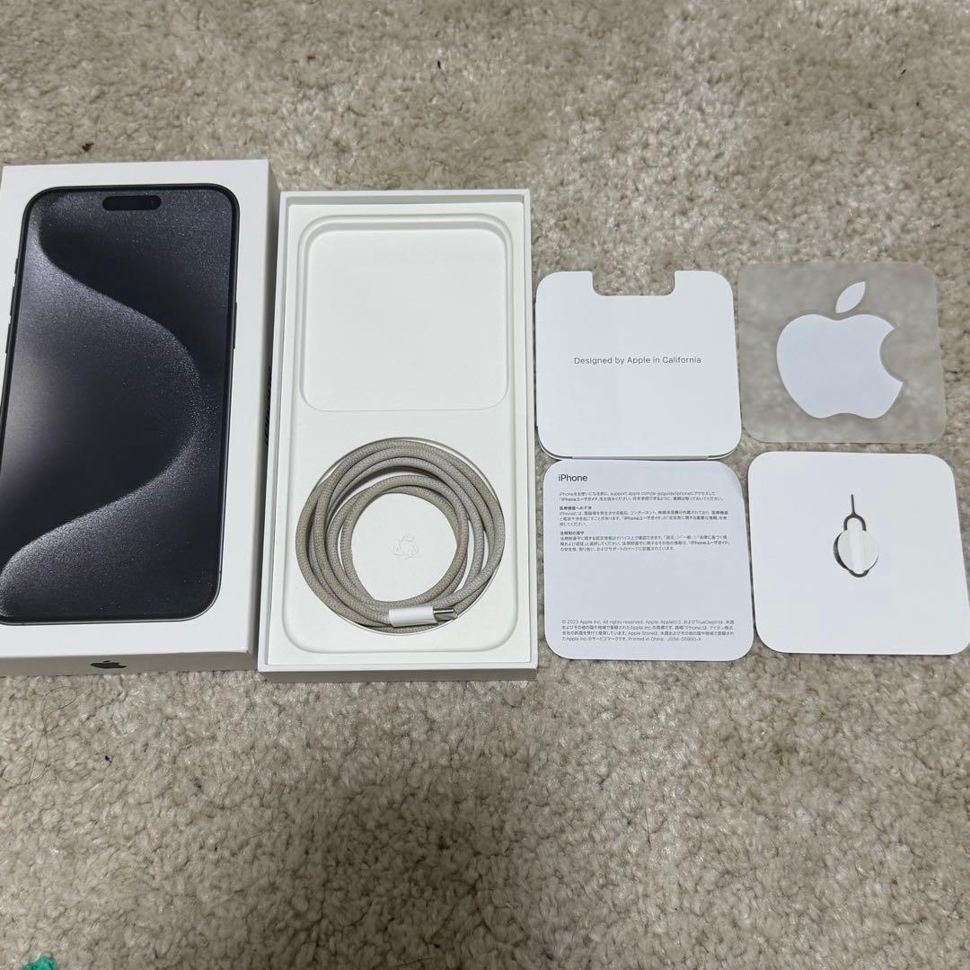 説明欄参照！！iPhone15 ProMax ブラック 256GB 訳あり