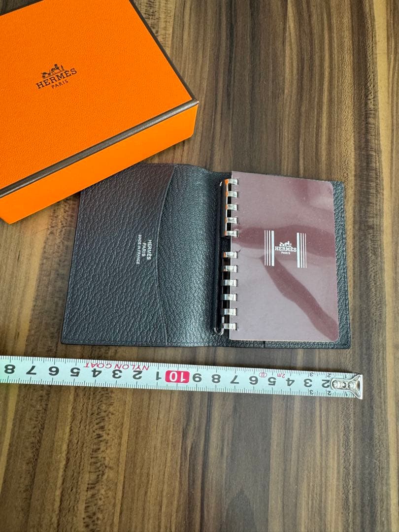 【未使用品】HERMES エルメス　手帳　カード入れにも