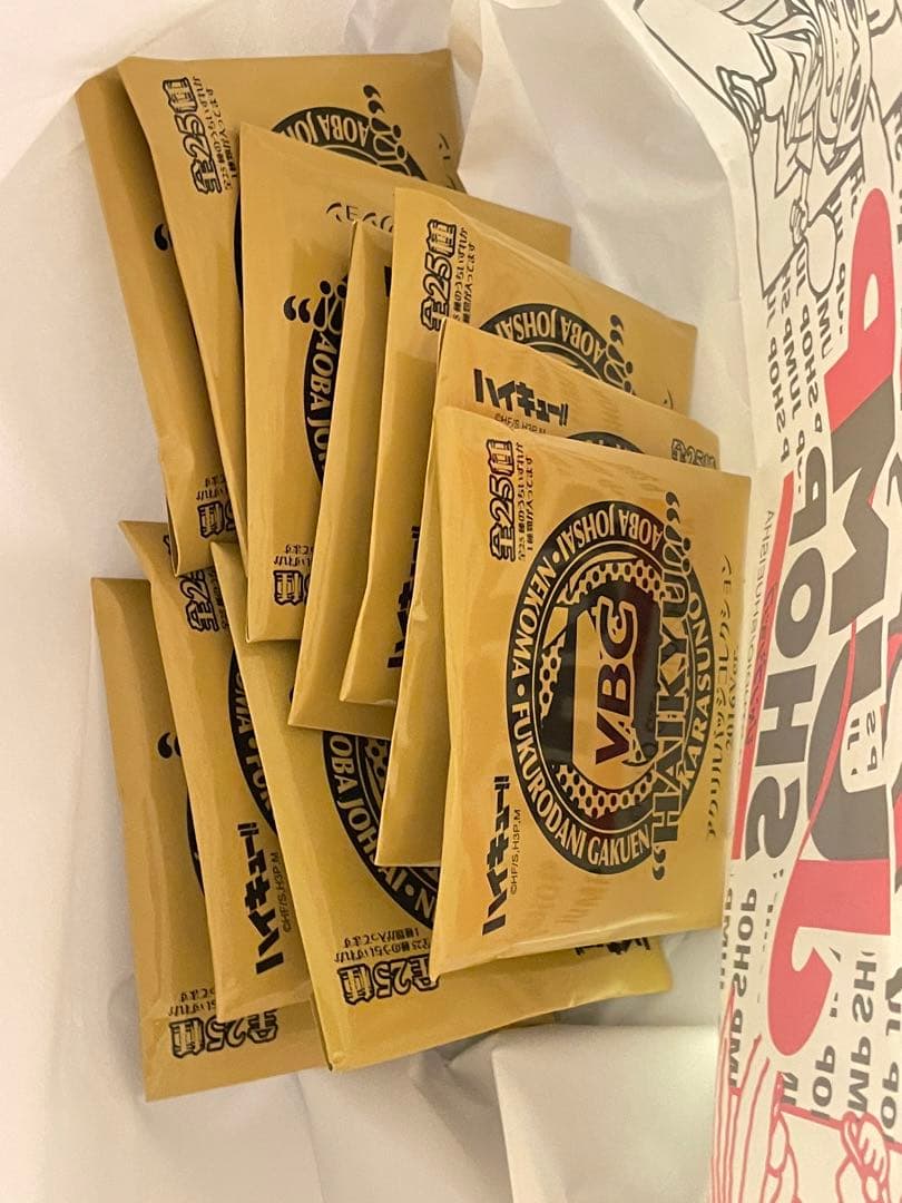 ハイキュー VBCアクリルバッジ コレクション新品未開封10点セット24時間発送