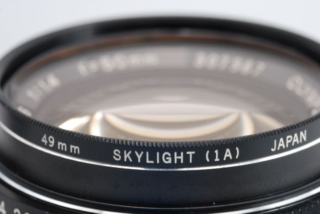 【純正ケース付/清掃済】Olympus G.ZUIKO 50mm f1.4