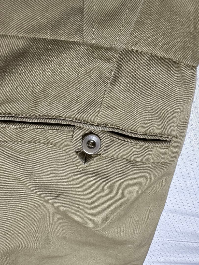 フミカウチダ UNIFORM WEAPON 2-TUCK PANTS 36