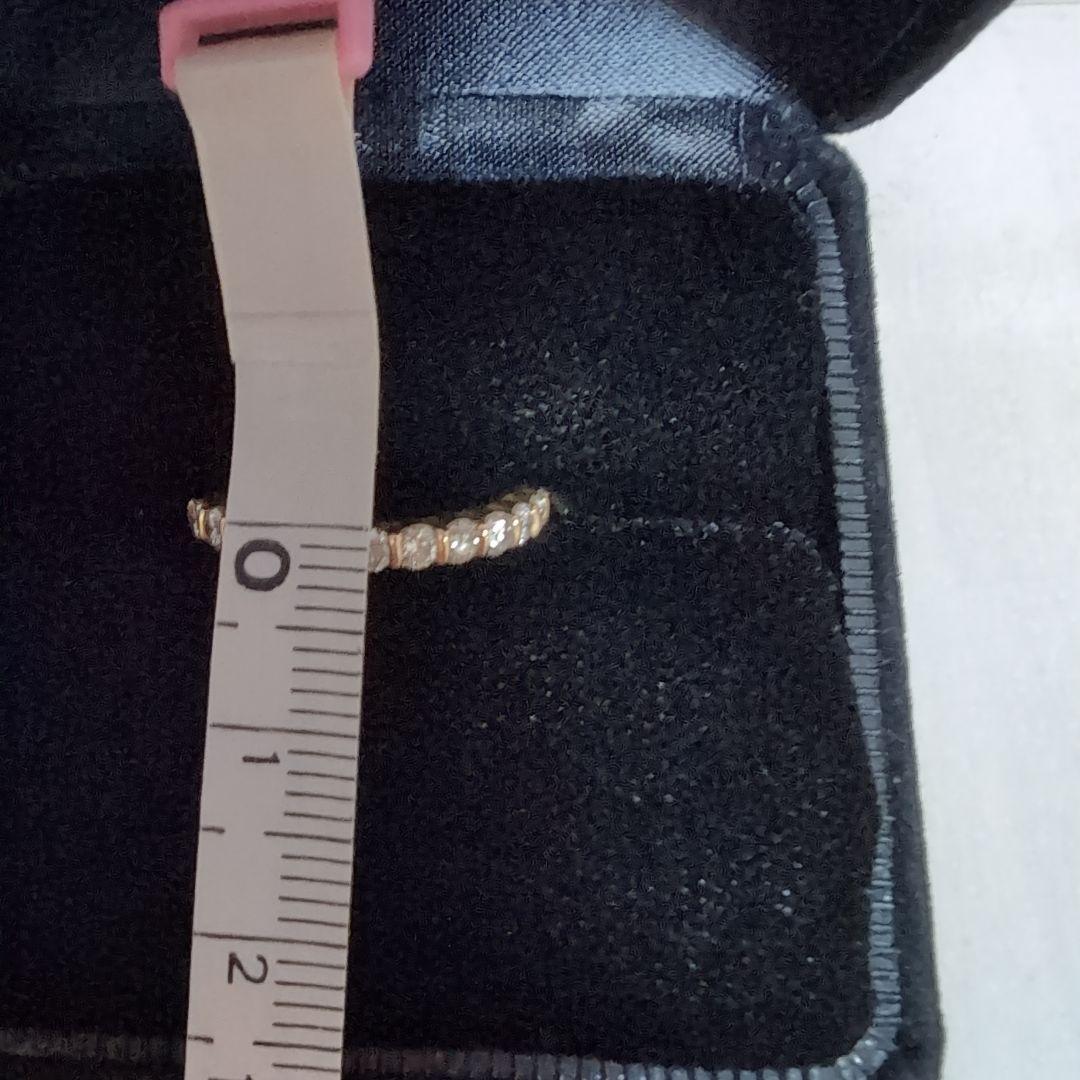 ティファニー ハーフエタニティ リング ダイヤモンド ゴールド