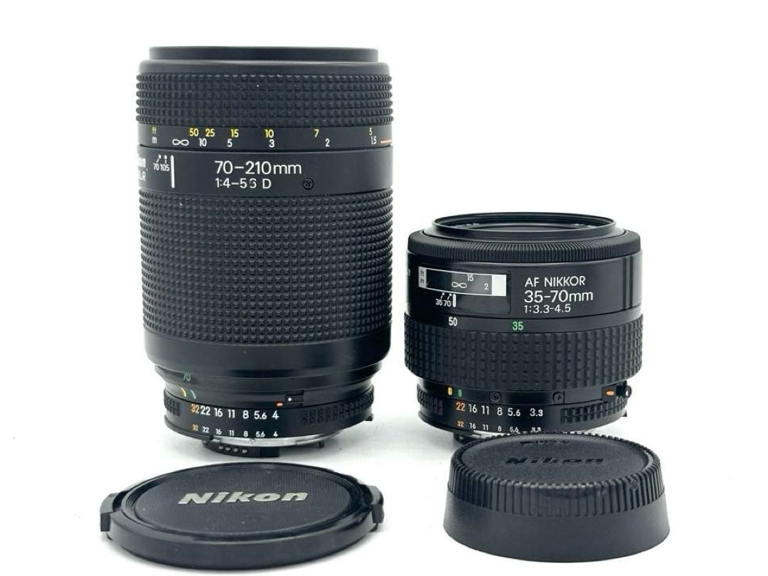 【完動品】Nikon AF NIKKOR 35-70, 70-210 2本セット