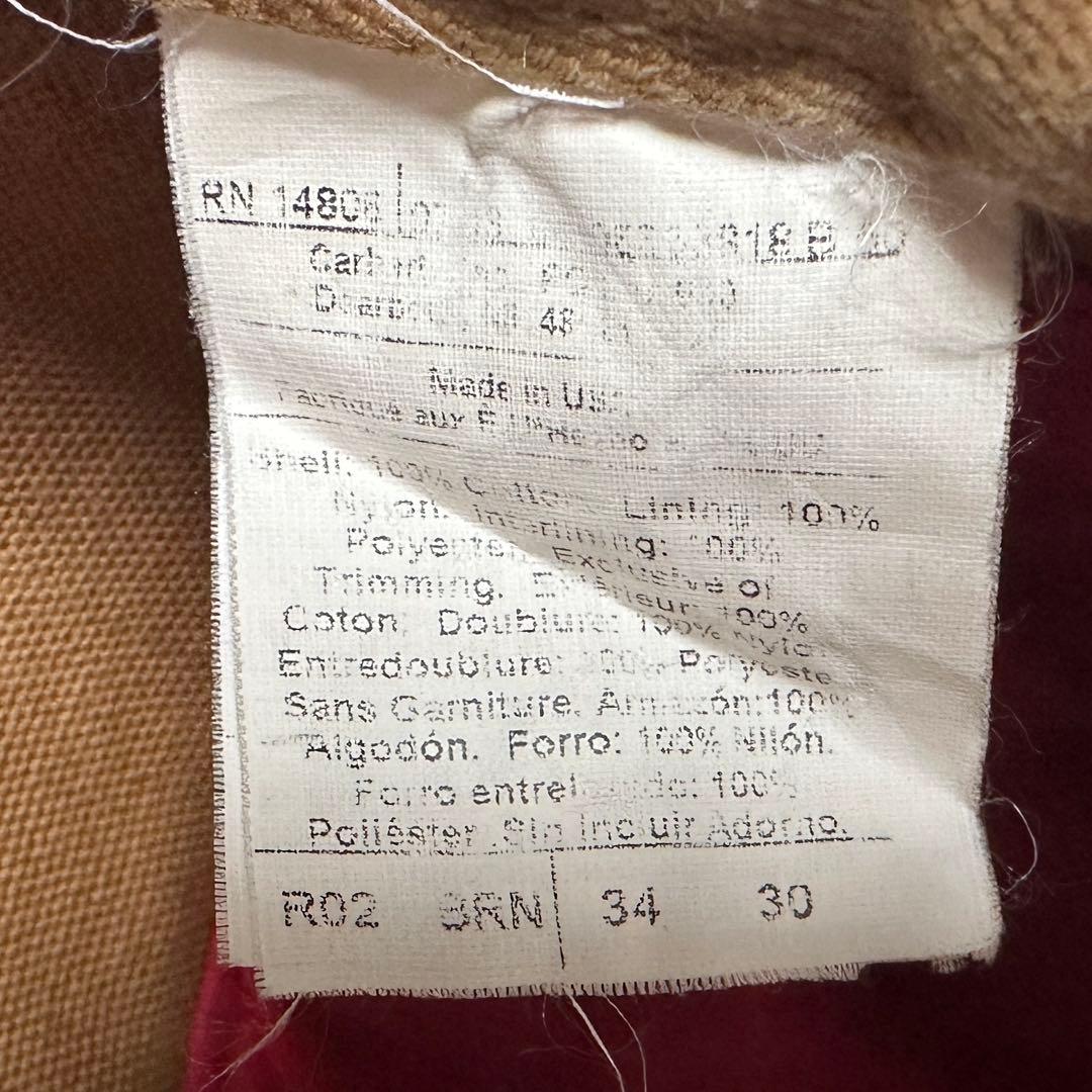 Carhartt カーハート R02 ダック ダブルニー ビブオーバーオール ②