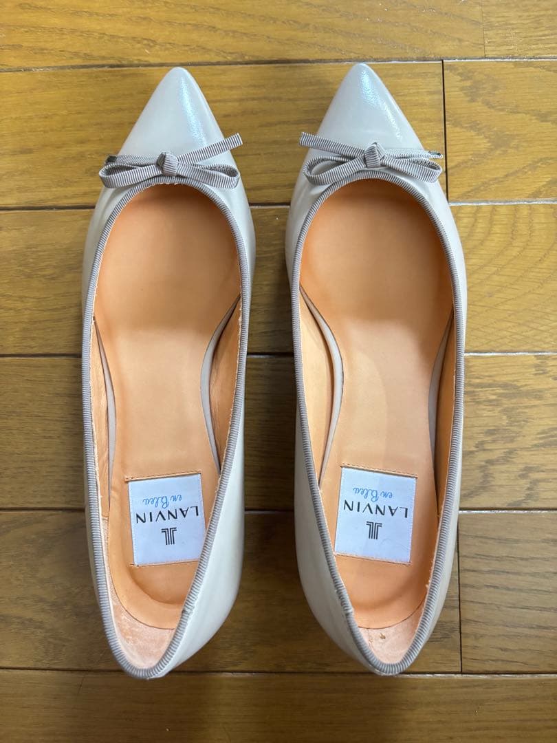 【歳末sale 12/25迄】LANVIN en Bleu パンプス